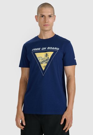 4F, - T-shirt z nadrukiem
