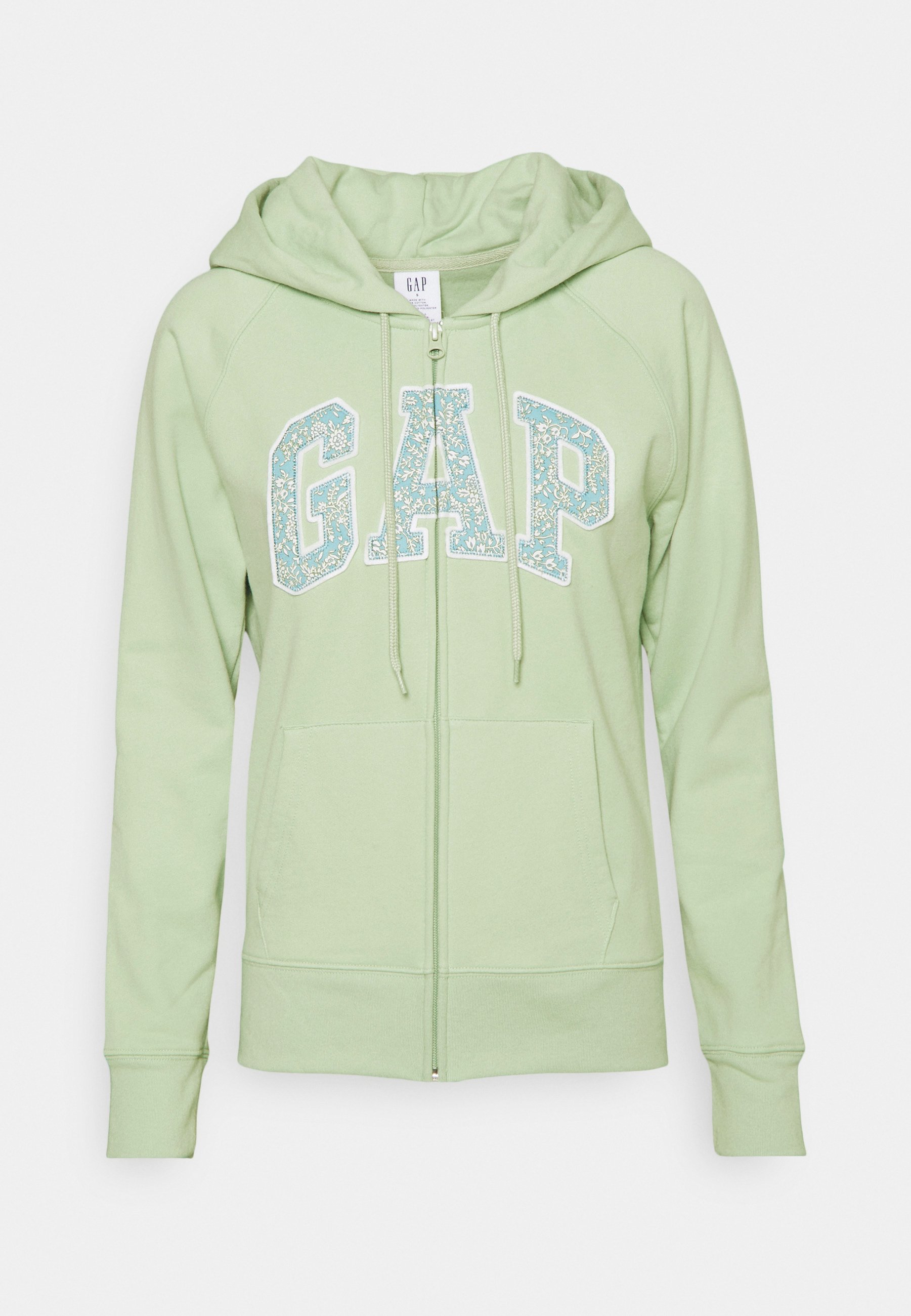 green gap zip up