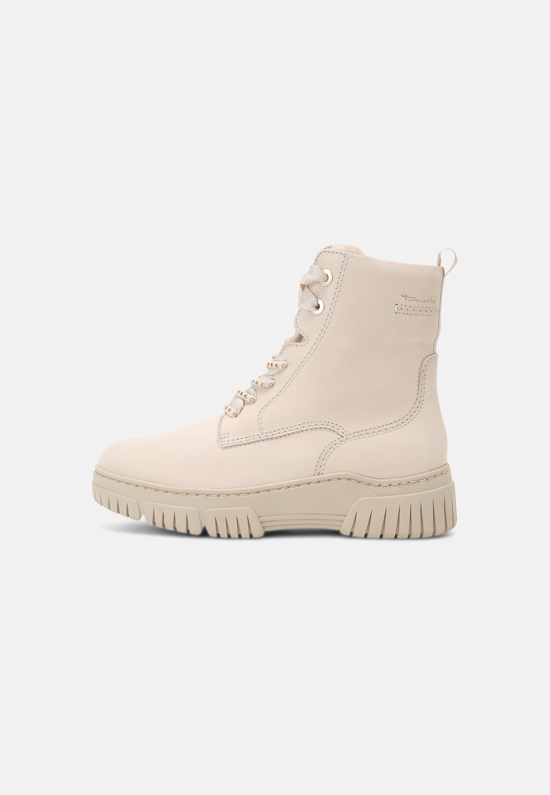 Tamaris Pure Relax Veterboots - ivory/crème - Zalando.be