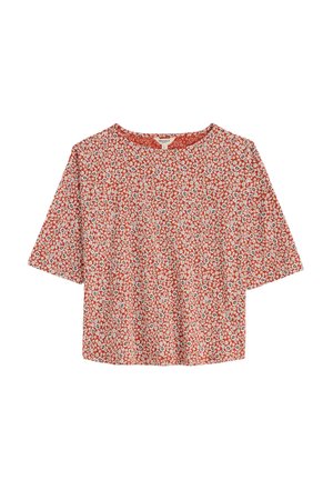Seasalt Cornwall, SEASALT CORNWALL TREMAYNE QUAY TOP - T-shirt imprimé - orange pressed ditsy cinnamon