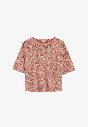 Seasalt Cornwall, SEASALT CORNWALL TREMAYNE QUAY TOP - T-shirt imprimé - orange pressed ditsy cinnamon