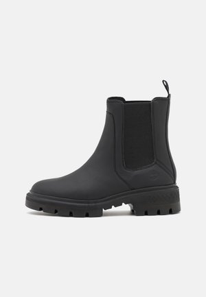 Timberland CORTINA VALLEY CHELSEA - Platåstøvletter - black full grain