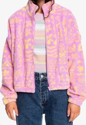 Fleecová bunda - pink