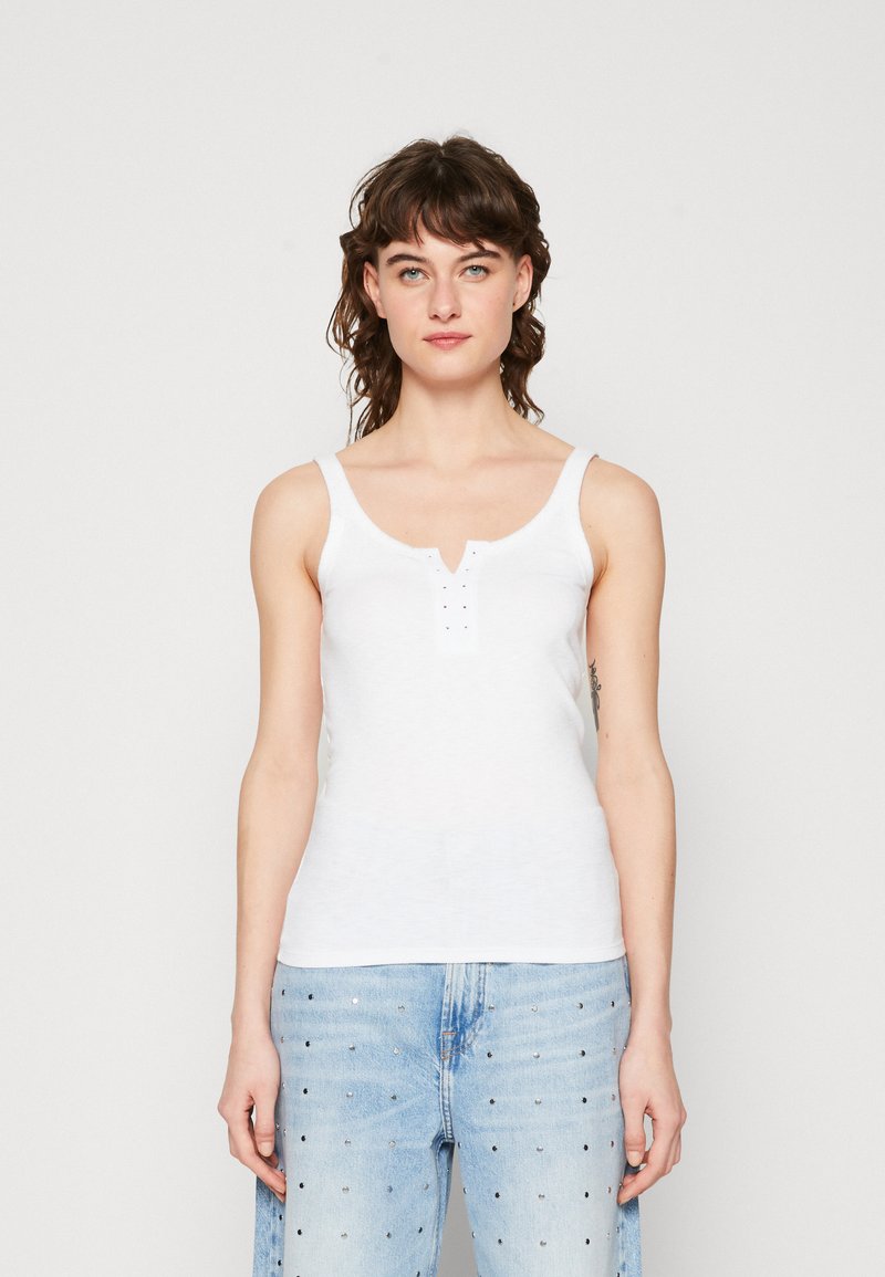 aerie GROMMET TANK Top white Zalando