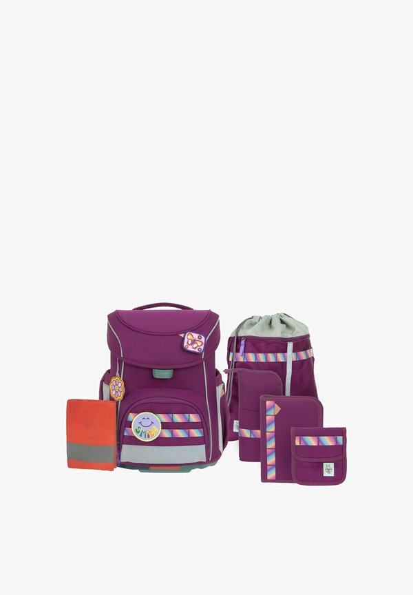 UNIQUE SET SLIM 7-TEILIG – Schulranzen – lilac