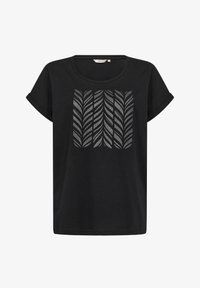 Pasirinkta, black glitter stripes