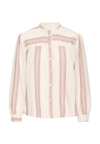 Non sélectionné, creme with coral stripe