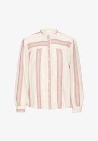 Non sélectionné, creme with coral stripe