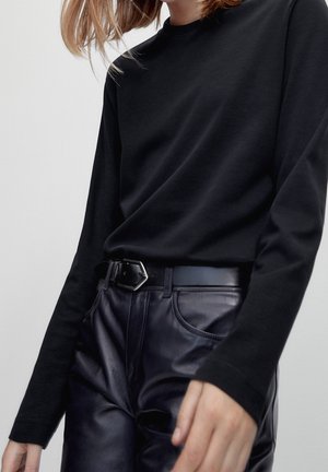 Massimo Dutti, T-shirt à manches longues - black