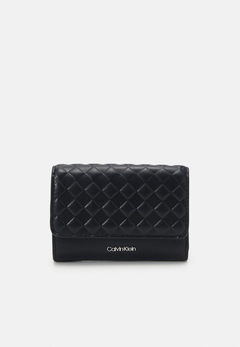 Calvin Klein MINI QUILT SMALL TRIFOLD - Portafoglio -  black