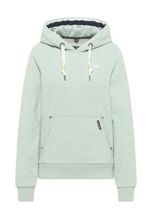 Schmuddelwedda, SCHMUDDELWEDDA HOODIE - Hættetrøje - salbei melange