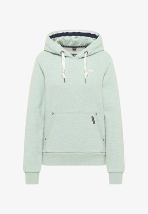Schmuddelwedda, SCHMUDDELWEDDA HOODIE - Hættetrøje - salbei melange