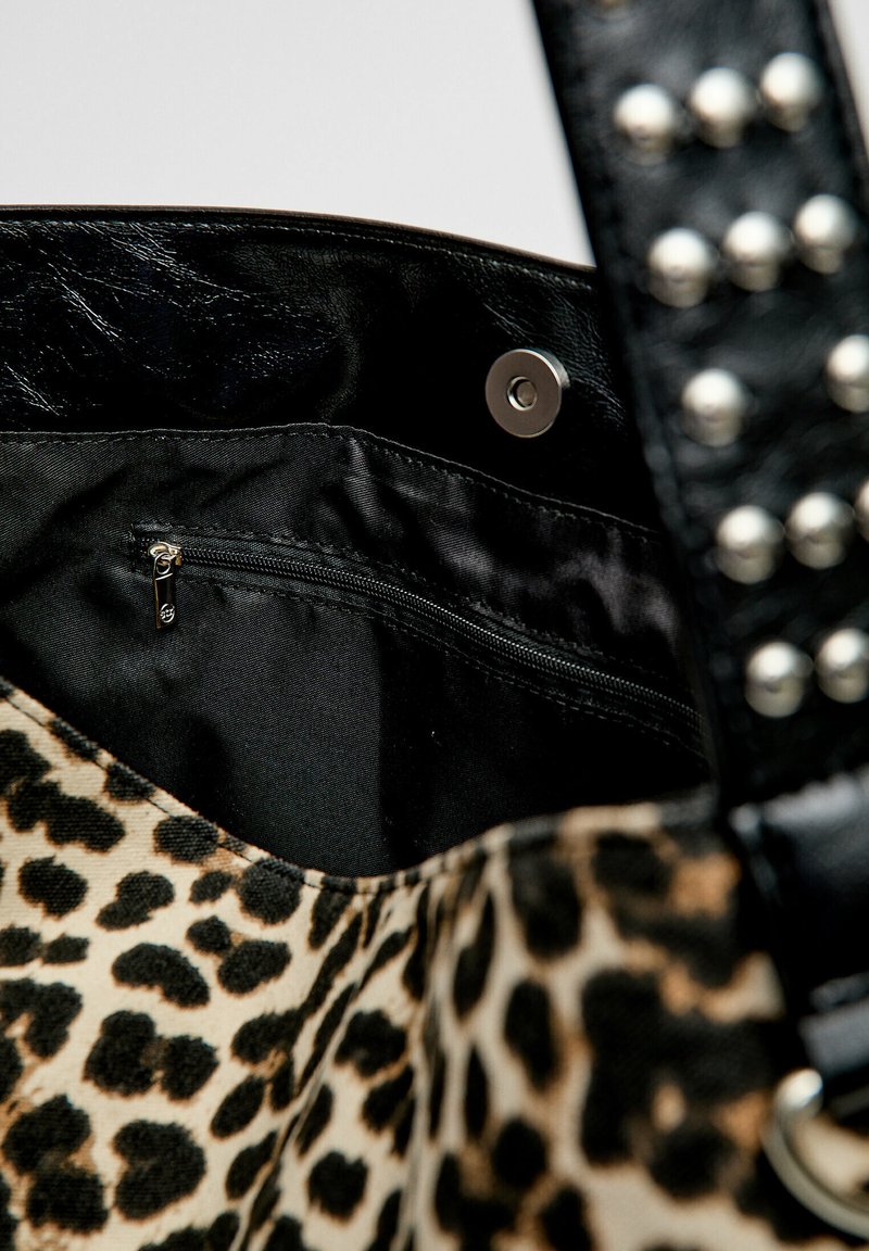 Tracolla Regolabile Per Borsa Donna – Cinturino Leopardato In Tela Con Fibbia – Stile Tanya Springs