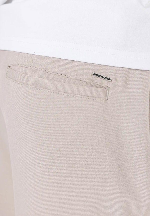 MADOR WIDE PANTS - Trousers - dark stone4