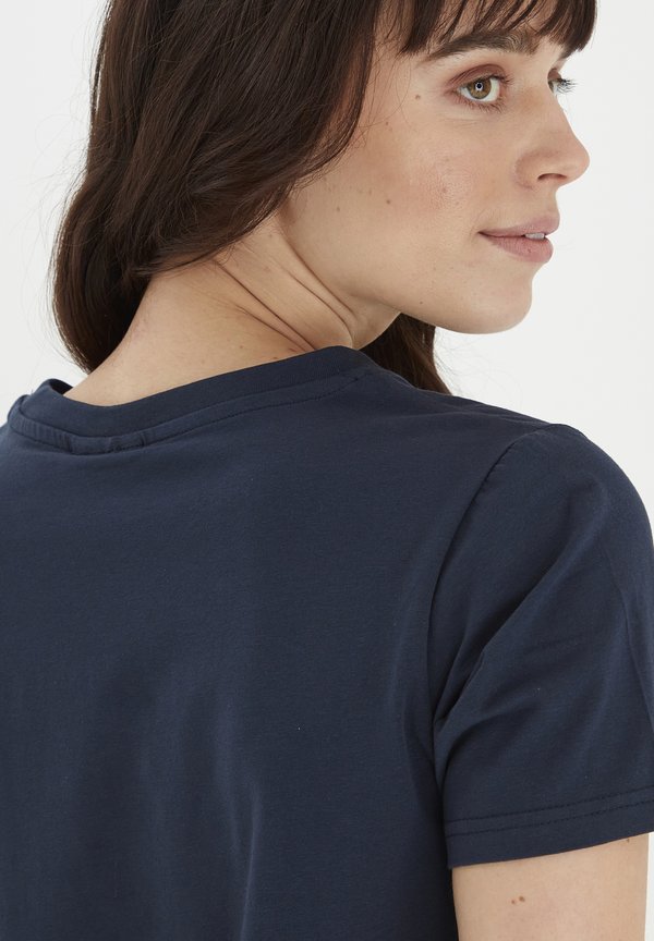 FRZASHOULDER - Basic T-shirt - dark peacoat3