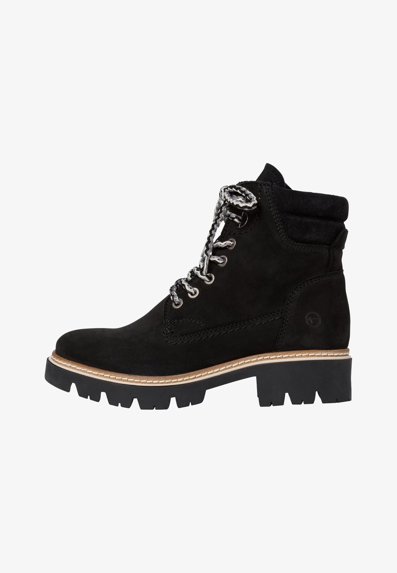 Tamaris Bottines à lacets - black