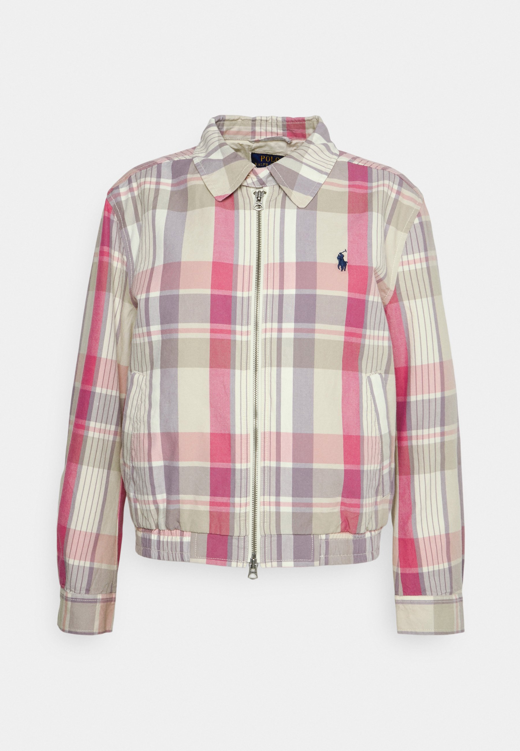 polo madras jacket