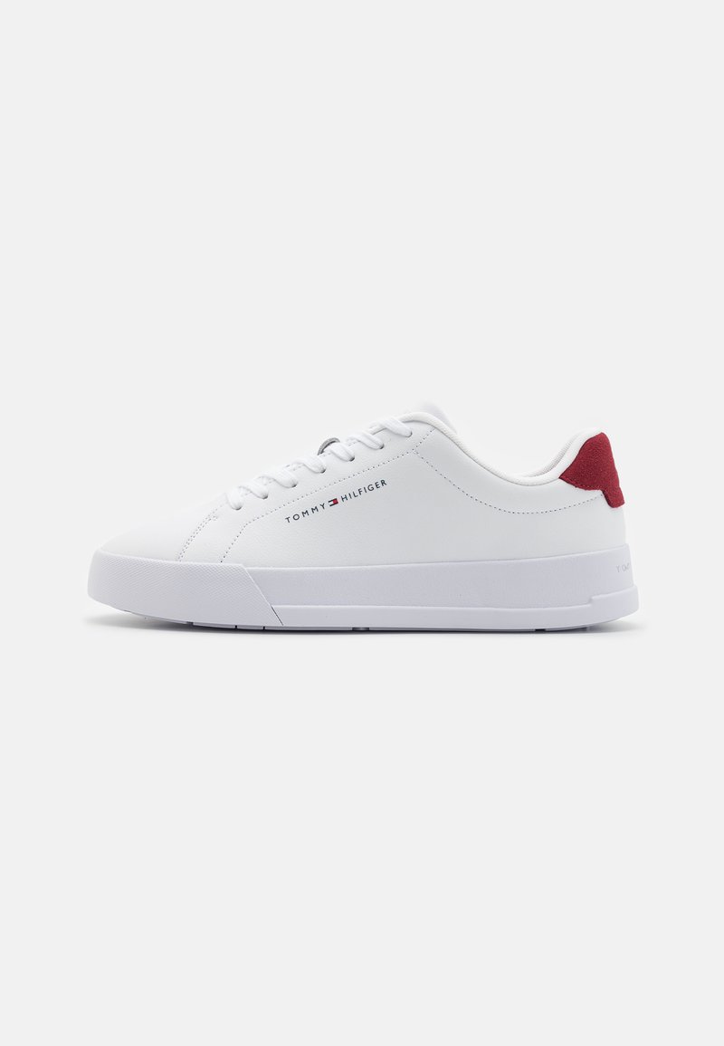 Tommy Hilfiger TH COURT GRAIN ESS - Sneakers basse - rouge