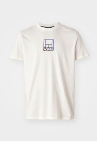 COURT CORE GRAPHIC TEE - Trükipildiga T-särk - cream