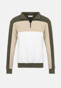 Selected, army green/khaki/cream