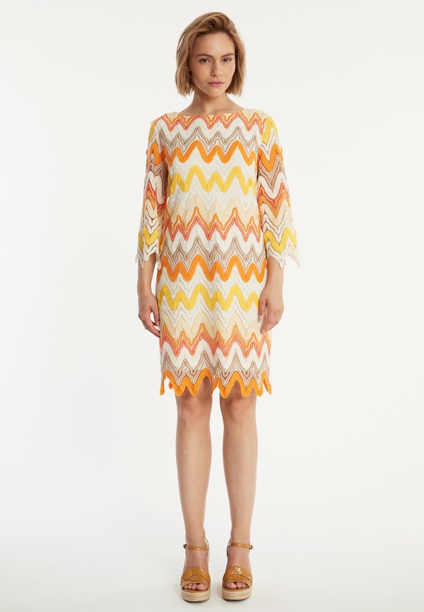 ZITEA - Strickkleid - mehrfarbig