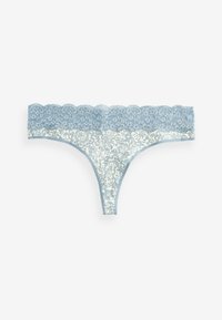 Next MONOCHROME KNICKERS FOUR PACK - Tange - cream blue printed