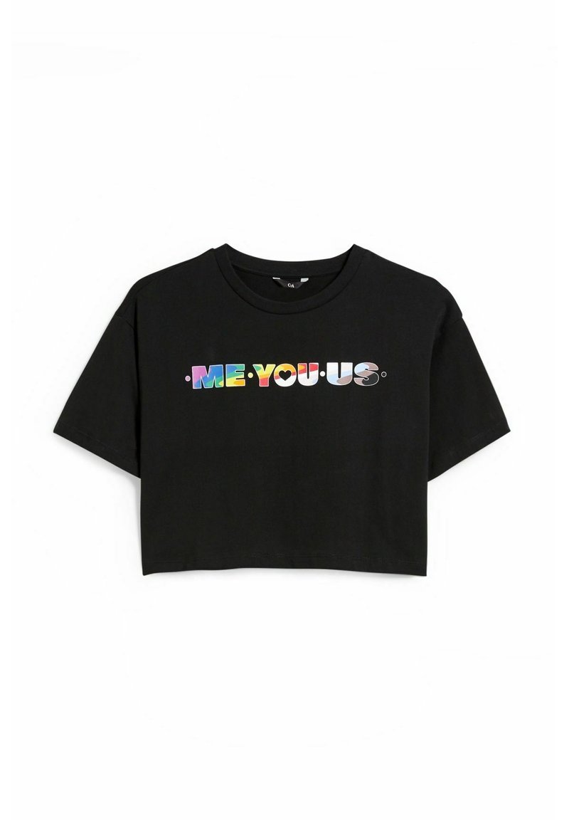 CLOCKHOUSE T-shirt print zwart CLOCKHOUSE T-shirt print zwart