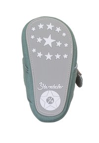 Sterntaler KRABBEL UNI - First shoes - dunkelgrün meliert