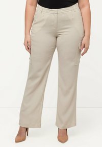 Ulla Popken Cargobroek - beige