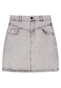 Bershka Jeansrock - grey
