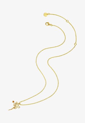 MIT ZIRKONIA GLAN - Collana - gelbgold