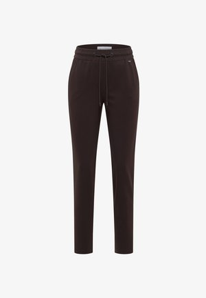 Cecil, MID-WAIST SLIM-LEG PANTS IN A CASUAL FIT - Træningsbukser - truffle brown