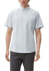 s.Oliver KURZARM MIT BUTTON-DOWN-KRAGEN - Hemd - blassblau
