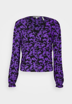 TOM TAILOR DENIM, WITH BUTTONS - Blůza - purple