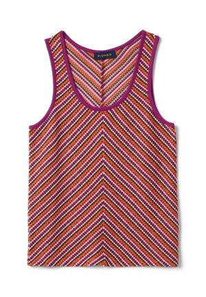 PIOMBO, Top - orange purple