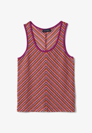 PIOMBO, Top - orange purple
