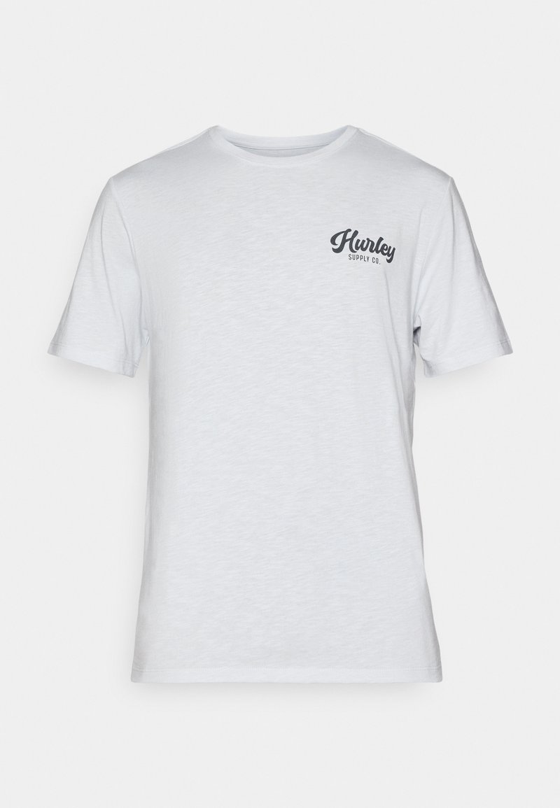 hurley T-shirt print zwart
