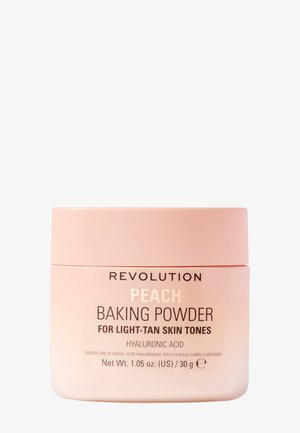 REVOLUTION LOOSE BAKING POWDER - Powder - revolution loose baking powder peach