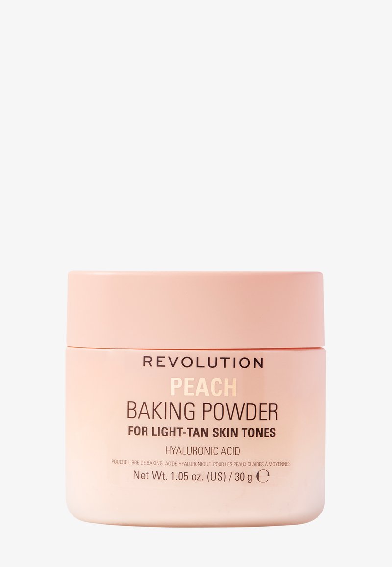 Makeup Revolution - REVOLUTION LOOSE BAKING POWDER - Setting Spray & Powder - revolution loose baking powder peach, Forstørre