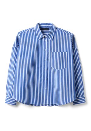Hemdbluse - blue white