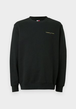 LINEAR CREW - Bluză de molton - black
