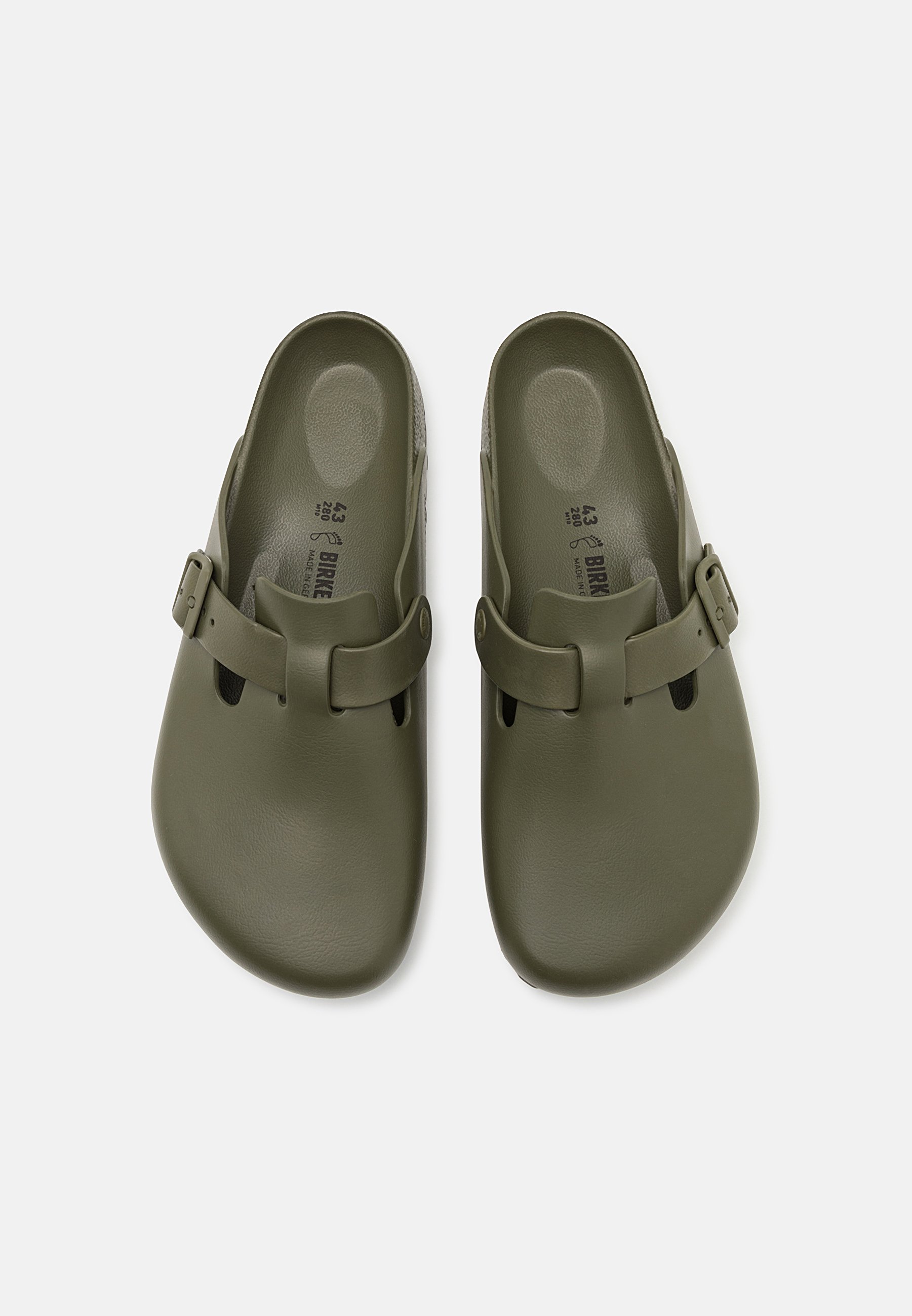 Birkenstock BOSTON EVA REGULAR UNISEX - Mules - khaki - Zalando.co.uk