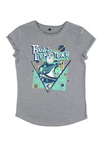 Henry Tiger TOY STORY  RETRO - Triko s potiskem - melange grey