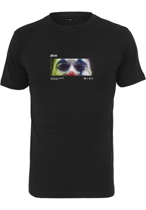 PLEASE  - Camiseta estampada - black