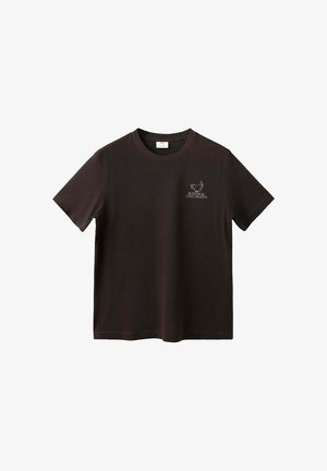 Mango, ADULT - T-shirt imprimé - dark brown