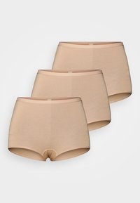 Lindex - CARIN HIGH 3 PACK - Panties - beige Thumbnail-Bild 1