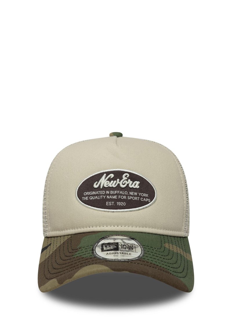 New Era Buffalo Trucker Olive, green, One size New Era Buffalo Trucker Olive, green, One size
