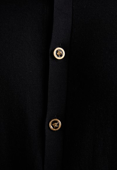 Versace BLEND ESSENTIAL - Chaqueta de punto - black