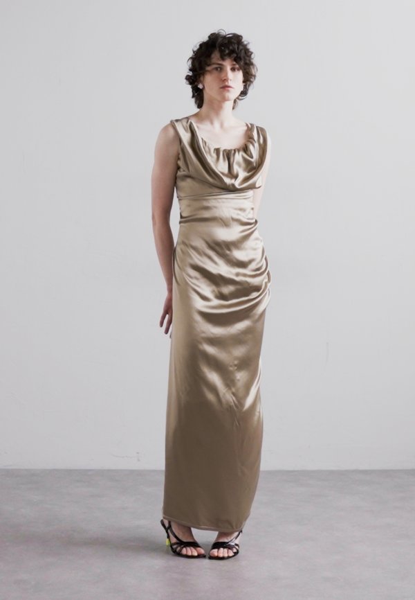 LONG GINNIE PENCIL DRESS - Occasion wear - gold2