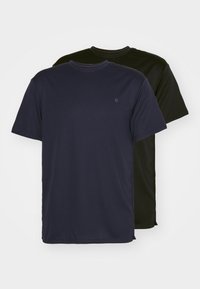 ESSENTIAL SPORTS T-SHIRT 2 PACK - Camiseta básica - black/dark blue